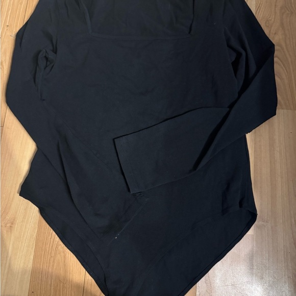 Black‎ Long Sleeve Bodysuit - Picture 1 of 4